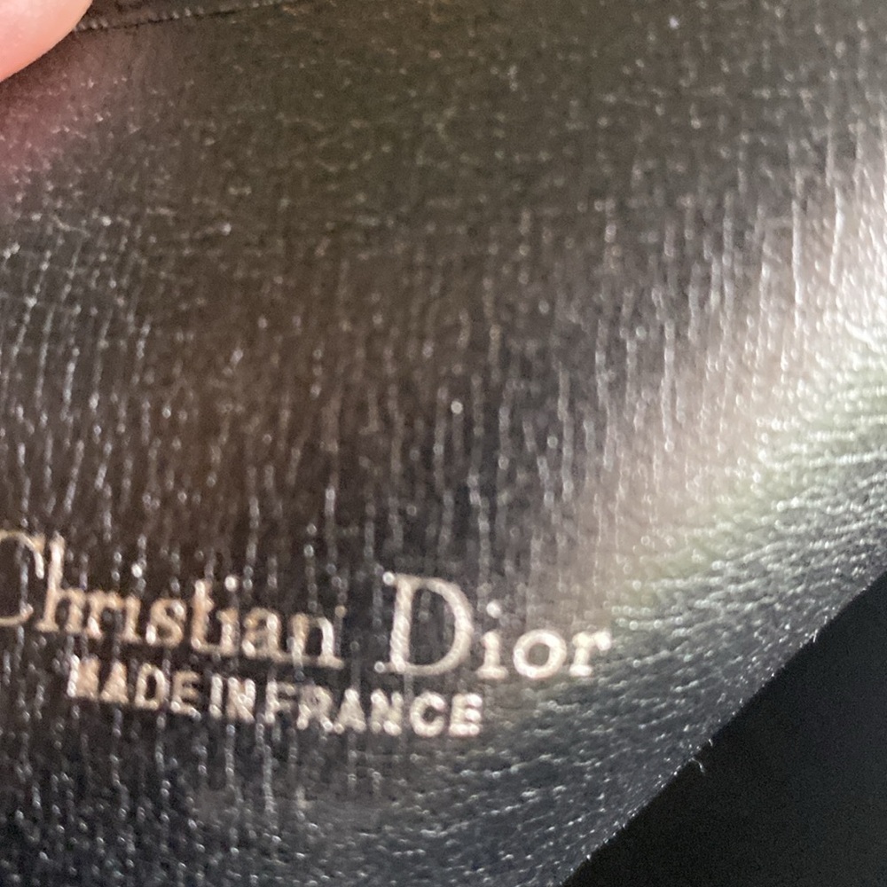 Dior Black Vintage Monogram Clutch and Keyholder EUC - Picture 5 of 16